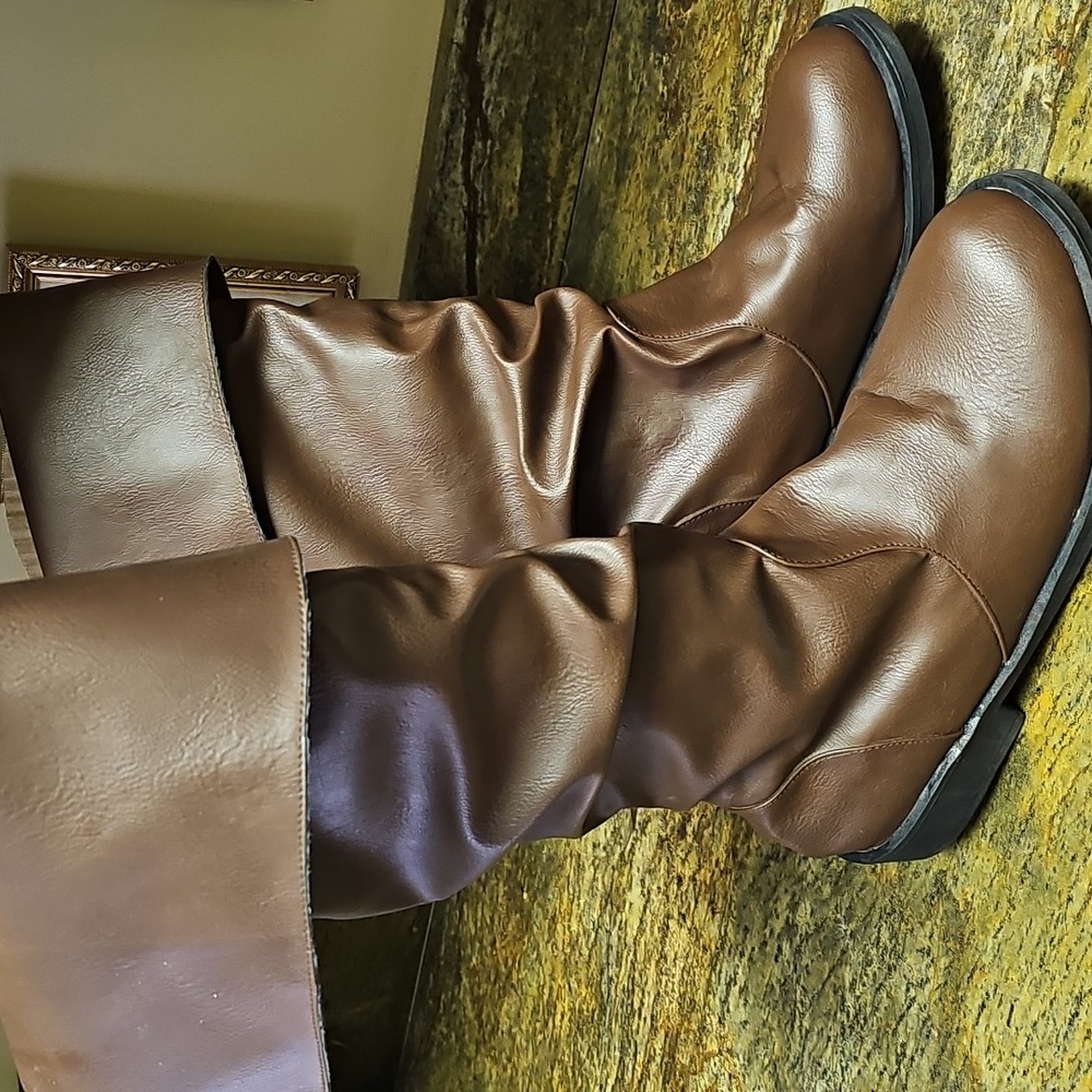Brown vegan Costume Pirate/ Renaissance Boots